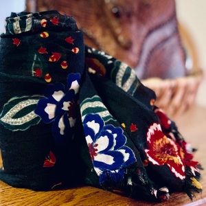 Woman Within festive scarf